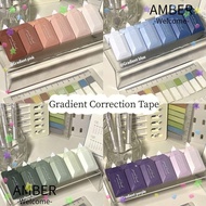 AMBER 6PCS Modification Tape, Strong Covering Cartoon Correction Tape, Portabl Mini 6M Altered Tools