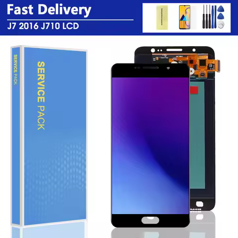 For Samsung J7 2016 LCD J710 SM J710F J710FN J710M J710H J710A DS LCD Display Touch Screen Digitizer