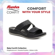 *Best Seller* Bata Comfit Womens Comfort Shoes รองเท้าเพื่อสุขภาพ Comfortwithstyle รองเท้าแตะ รองเท้าลำลองแบบสวม สำหรับผู้หญิง รุ่น Cena สีดำ 6616319