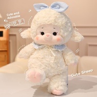 JIFANPAUL | Cute Sheep and Rabbit Plush Toys Sleeping Pillow Gift for Girls