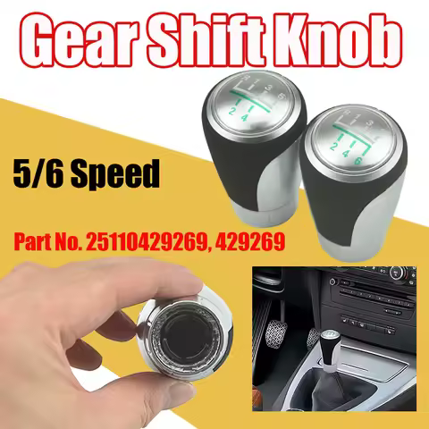 For BMW 3 Series E93 LCI Convertible 5/6 Speed Car Gear Shift Knob 1 Series E88 Convertible Shift Kn