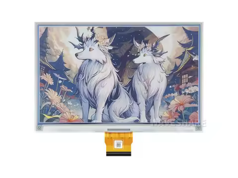 7.3inch E Ink Spectra 6 (E6) Full Color E-Paper Display, E-Ink Display, Low Power Consumption, 800×4