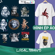 [Image ironed, heat pressed] Angel 2 image ironed with iron, iron