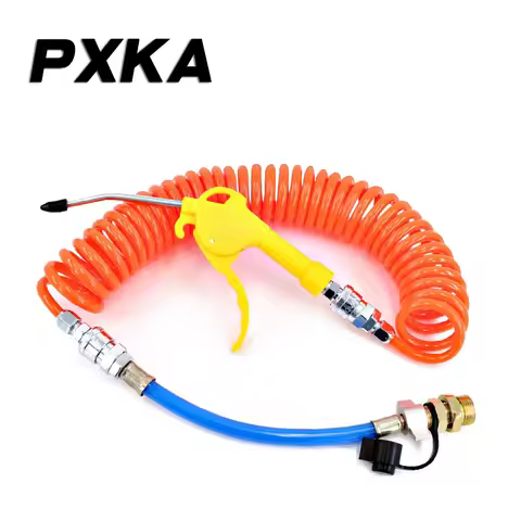 High-pressure air gun car air inlet blow gun Car truck dust gun Air tank dust gun cab tee