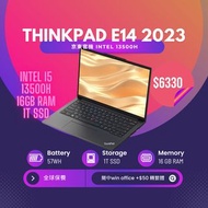 全球保水貨☄️ ThinkPad E14 16GB 1T intel版 / I5 13500H 全球保 商務機 / 聯想/ Lenovo/  京東 /1.53kg/ 筆記本/ Lenovo 筆電/ 聯想 電腦 / notebook / laptop / 送簡體win11 office 2021/加$50驗機轉繁體 / not yoga asus HP 華碩 dell acer macbook