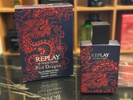 REPLAY RED DRAGON FOR MAN 龍蘊茶煙、淡香精「限量版沙龍香」100ml （正品）