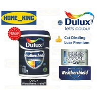 [100% ORIGINAL] 5LT ICI Dulux Weathershield Acrylic Exterior Wall Outdoor Cat Dinding Luar