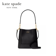 Kate Spade New York กระเป๋าถือ/กระเป๋าสะพายข้างรุ่น Lena Bucket Bag KH433 001 สีดำ