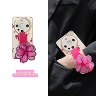 Casing For Huawei Pura 70Pro/P60/P50/P50 Pro mate60pro/Mate50/40 Phone Case with Wristband HolderCam