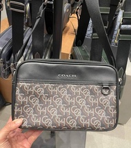 💥男裝袋折上折💥⛔️截單日：6月3日18:00 ❤️‍🔥🇨🇦加拿大直送 COACH GRAHAM CROSSBODY WITH MONOGRAM PRINT