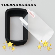 YOLA Bike Computer Protective Cover, With Tempered Film Non-slip Speedometer Silicone , Anti-drop Shockproof Cycling Odometer  for IGPSPORT BSC100S Bike Accessories