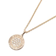 [Pre-owned] BVLGARI BVLGARI Necklace, BVLGARI BVLGARI Necklace, Diamond & Onyx, 350815, Neck size 41