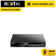 [Ready Stock] D-LINK 8-Port Desktop Gigabit PoE+ Switch DGS-1008MP / 3 Year Warranty