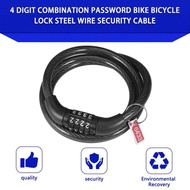 Bike LOCK BIKE LOCK MOTORCYCLE CHAIN LOCK 4 DIGIT MOTORCYCLE LOCK