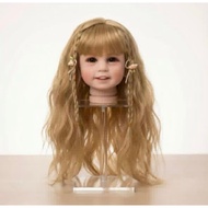 Reborn doll hair wig