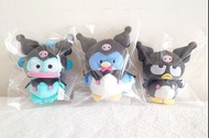 Sanrio 水怪 山姆企鵝 XO酷企鵝 扮 Kuromi 掛飾