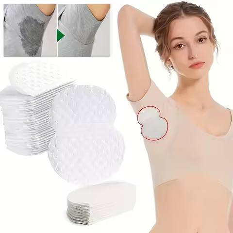 50pcs Underarm Sweat Pads, Household cleaning wipes Quick Absorbing Disposable Armpit Shields , Brea