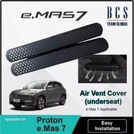 [ READY STOCK ] BCS Under Seat Air Vent Cover For Proton eMas 7 Center Console Backseat Outlet Prote