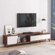電視櫃 茶几 邊櫃 床頭櫃 一體組合櫃 拉伸電視櫃 地櫃 實木腿收納櫃 儲物櫃 TV cabinet # coffee table # expansion cabinet  全新免費送貨上門