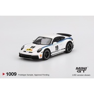 MINI GT 1/64 #1009 PORSCHE 911 DAKAR RALLY 1974 RHD