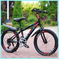 Mountain Bike Full Suspension Mountain Bicycle For Children New Primary and Secondary School Student Bicycle Non-Slip Pedal Strong and Durable Bestselling Classic Style