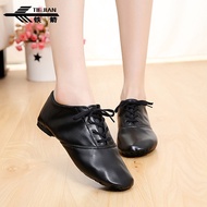 Fitness Ballroom Latin Shoes For Girls Bright Leather Pu Low Jazz Shoes Profession Soft Boots Child Ethnic Dancing Tie Shoes 18