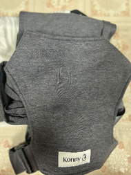 二手Konny可調節嬰兒背帶-四季款，灰色系，尺碼：M - 4XL，