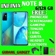 BG194 - INFINIX NOTE 8 6 128 RAM 6GB ROM 128GB GARANSI RESMI