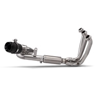 For 675SR CF675SR 675R-R 675 SR-R Full Motorcycle Exhaust System Escape Front Link Pipe Exhaust Moto