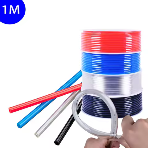 1Meter 8mm 6mm 4mm 10mm Air Hose Pneumatic Tube Pipe PU Hoses 12mm 14mm for Compressor Polyurethane