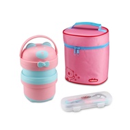 YOBOX by Yooyee FREE TAS Rantang 2 Susun Tempat Makan Stainless 304 Bento Kids Lunchbox