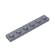 20pcs Building Blocks Parts 3666 Normal Bricks 1x6 base board Bricks