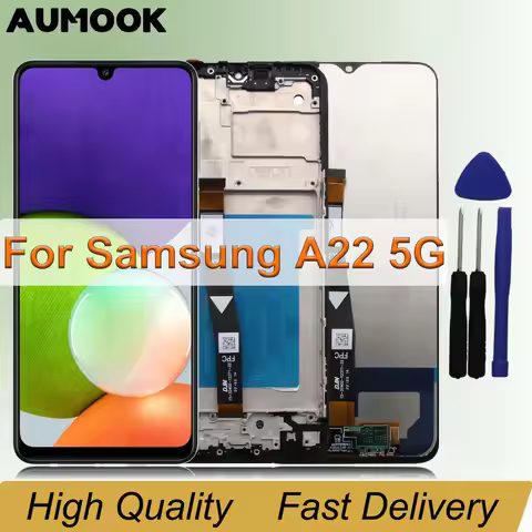 6.6'' LCD For Samsung Galaxy A22 5G Display SM-A226B/DS Touch Screen Digitizer Assembly with Frame f