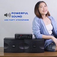 ♞,♘DB Audio by Astron HOMEPRO-SET06 3 Way Amplifier Speaker Set | 450W Power Output