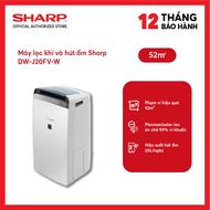 [MODEL 2025] Máy lọc khí và hút ẩm Sharp DW-J20FV-W