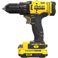 Stanley 20V 2X2.0Ah Li-On Drill Driver 50Nm SCD700D2K-B1