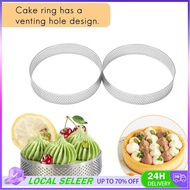 6/7/8CM Dessert Tart Mould Stainless Steel Diameter Tart Ring Kitchen DIY Baking Mould
