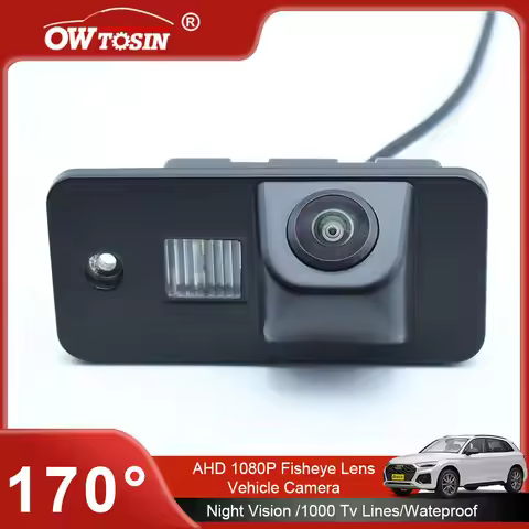 For Audi A6 S6 RS6 C6 2005 2006 ~2009 A8 S8 D3 4E 2002~2009 Vehicle Camera 170° AHD 1080P Reverse Ba