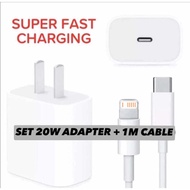 USB C to L 20W Charger Cable PD Data Kit for iPhone 5-14 Max Fast Charging General Flat Mouth