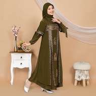 Gamis Abaya Turki Anak Turkey Remaja Turky Couple Mewah Elegan Hitam Putih dan Warna | Abiyyuco TA90