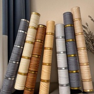 WALLPAPER WALLPAPER STICKER WOOD MOTIF PANEL GOLD LIS UK 7 to/d 8 meters X 45cm