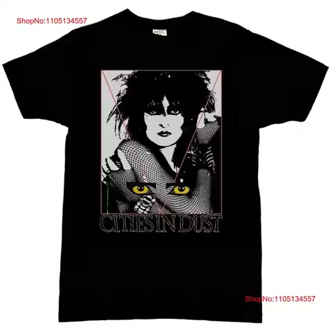 Siouxsie and the Banshees Cities in Dust Men's T Shirt EN420 vintage Washed designer clothes Unisex 