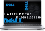Dell Latitude 5520 5000 15.6" FHD (Intel 4-Core i7-1185G7 vPro, 16GB RAM, 512GB SSD) Business Laptop