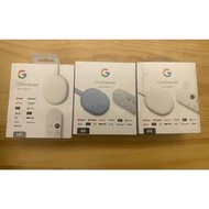 [全新］4k版全新未拆封 Chromecast with google tv 白色 第四代