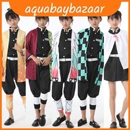 Emulate The Demon Slayer Character Kamado Nezuko With This Breathable Kimono For Costume Kids