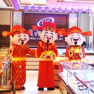 God of Wealth Doll Costume New Year's Day New Year's Day Event Mascot cos Clothes Jewelry Store Shop