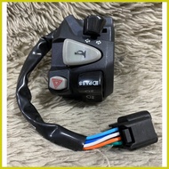 √ ✶ ❆ Domino Handle Switch For Honda Click with Pssing Light Hazard Light PLug and play