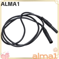 ALMA 1/2pcs Meter Test Lead Extension, 100CM/ 39.37inch 4mm Male-to-Female Banana Plug, CATII 1000V 