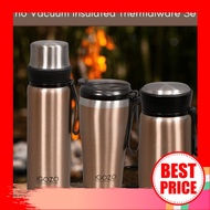 [ Local Ready Stocks ] iGOZO TRIO VACUUM INSULATED THERMALWARE FLUSK TERMOS PANAS AIR DRINK TRAVEL SET