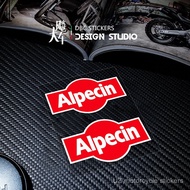 ALPECIN ALPECIN Fleet Logo Silkworm Chrysalis canyon Road Bike Bicycle Decoration Creative Sticker